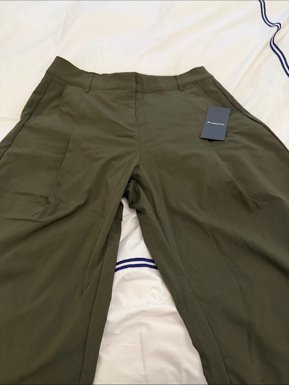 Fabletics Women’s Olive Green Boot Cut Pants size M